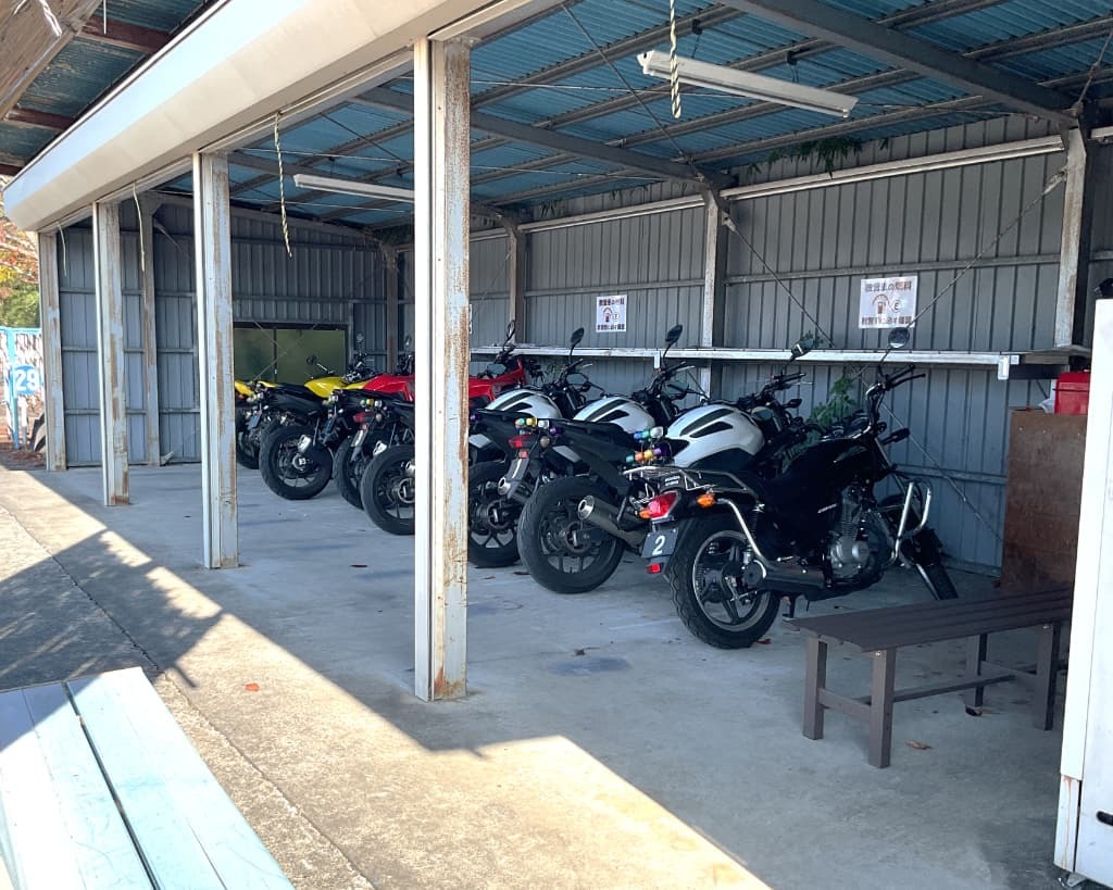 二輪小屋 二輪小屋